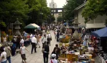 The Oedo Antique Market, which opened in 2003, is a busy place every first and third Sunday of the month.