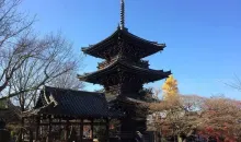 Pagode au temple Shinnyodo