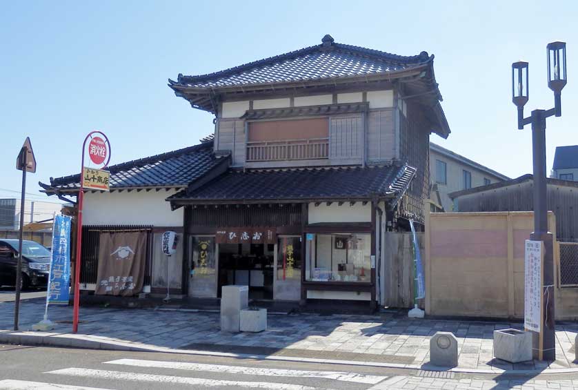 Yamaju no Hishio soybean paste store, Choshi, Chiba Prefecture, Japan.