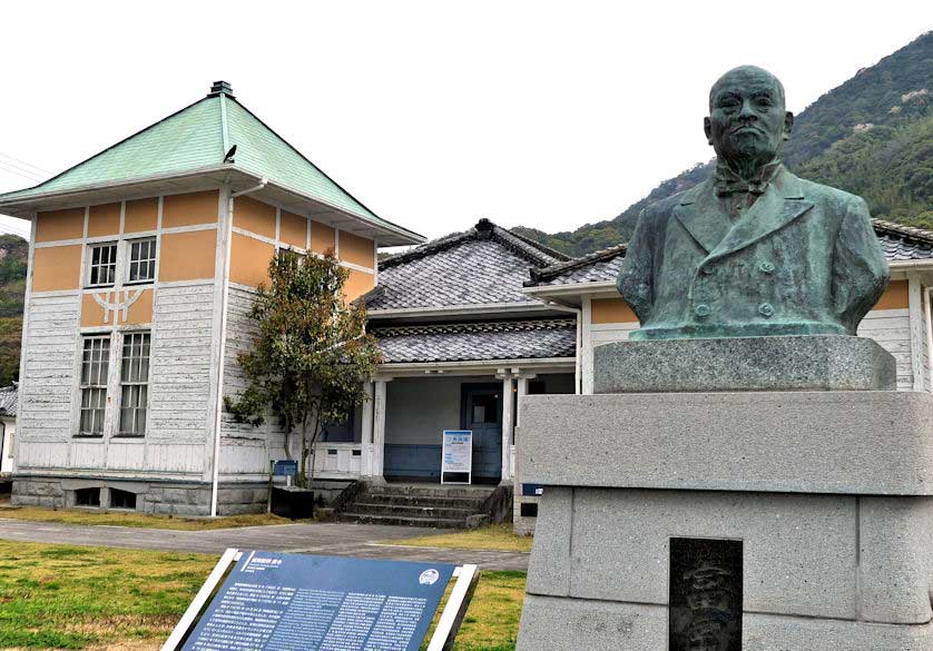 The Ryujokan built in 1918 at Misumi West Port World Heritage Site.