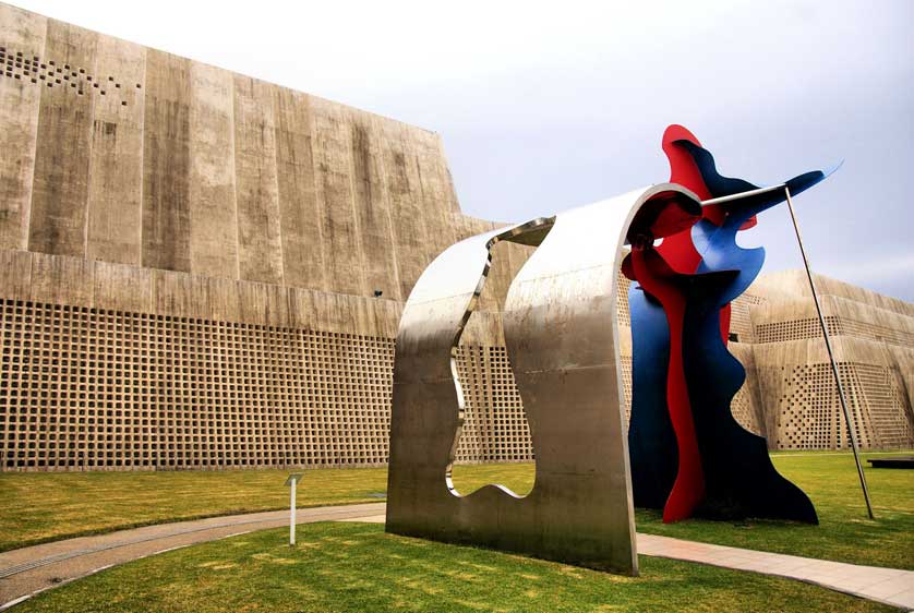 Okinawa Prefecture Museum and Art Museum, Okinawa, Japan.