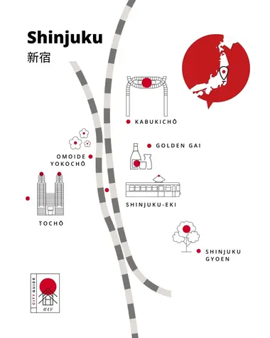 Shinjuku Map