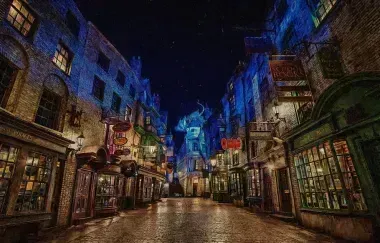 Intérieur des studios Harry Potter