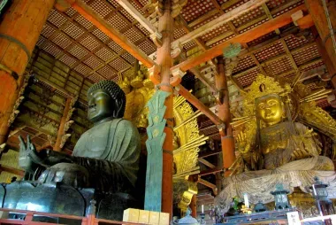 Der Große Buddha im Todaiji-Tempel