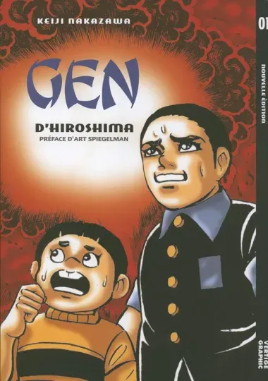 Couverture du tome 1 du manga "Gen d'Hiroshima" de Keiji Nakazawa
