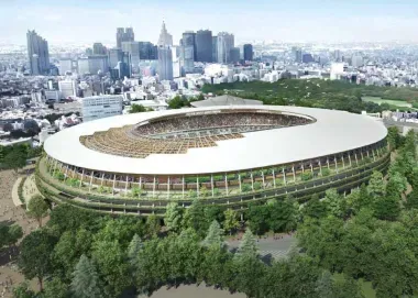 Le projet de stade de Kengo Kuma pour les Jeux olympiques 2020