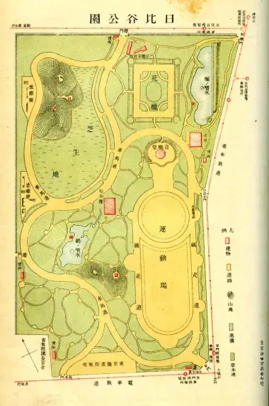 Hibiya_Park_Map_1907