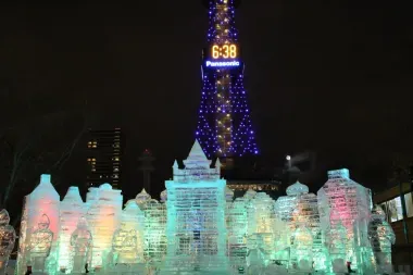 Tour de Sapporo lors du festival de la neige 
