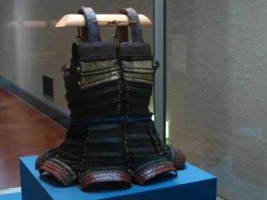 Armure Haramaki présentée au musée national de Tokyo