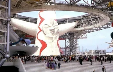 La tour lors de l'exposition en 1970