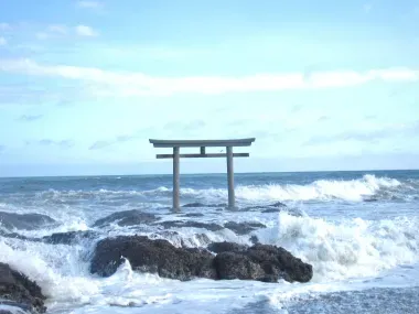 Le torii du Dieu de la mer