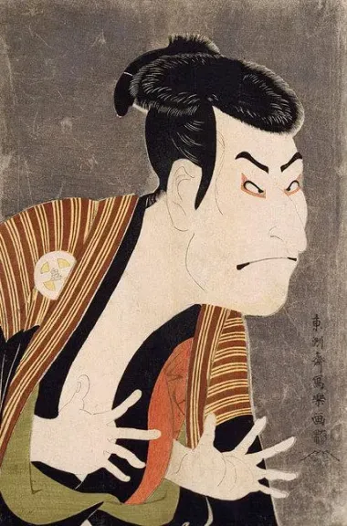 Actor de kabuki Ōtani Oniji III, Tōshūsai Sharaku, 1794, MET Nueva York