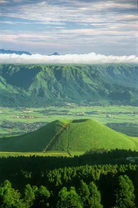 El monte Aso