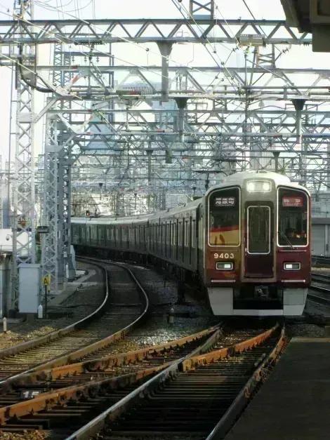 Tren de la línea Hankyu