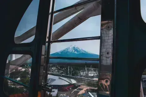 Vistas al Monte Fuji desde Fuji-Q Highland