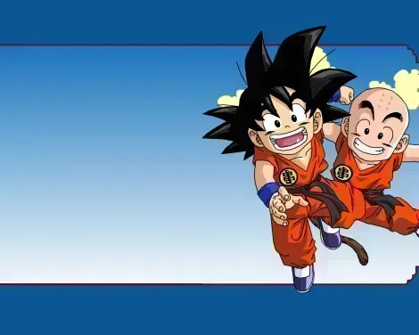 Son Goku et Krillin 