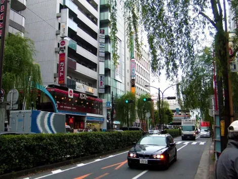 Kichijoji is filled with shops, bars, theaters and jazz rock.