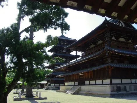 Le temple Hôryûji