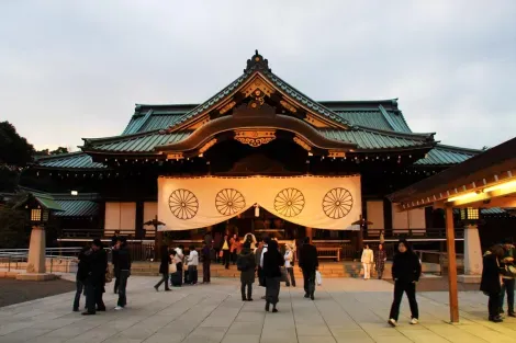 Despite his quiet air, the Yasukuni Jinja Shrine in Tokyo is the scene of regular controversy.