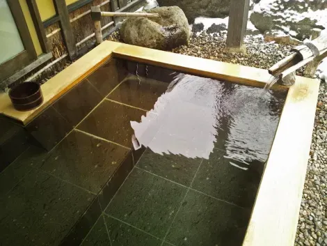 Baño del Onsen Fukuji