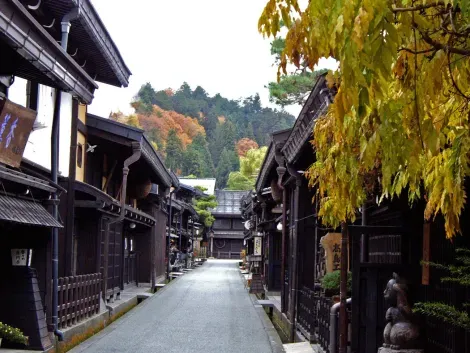 El vecindario Sanmachi-Suji.