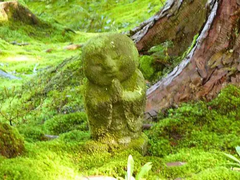 Un jizô à Ohara, près de Kyoto.