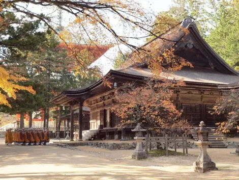 Gebäude der Tempelanlage Danjō-garan