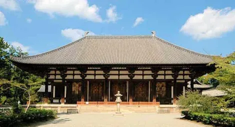 Le temple Tôshôdaiji à Nara