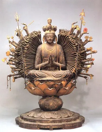 Supporto di riferimento per la meditazione, le effigi sono l'interfaccia di comunicazione tra il pantheon buddista e gli uomini.