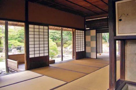 Habitación tradicional de la Villa Katsura.