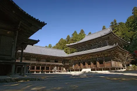 L'enceinte principale du temple Engyô-ji, à Himeji.