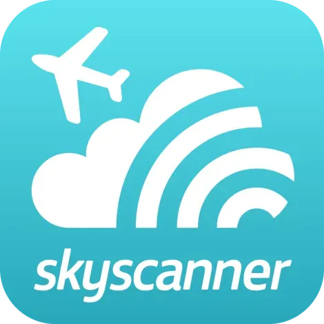 Le logo de skyscanner