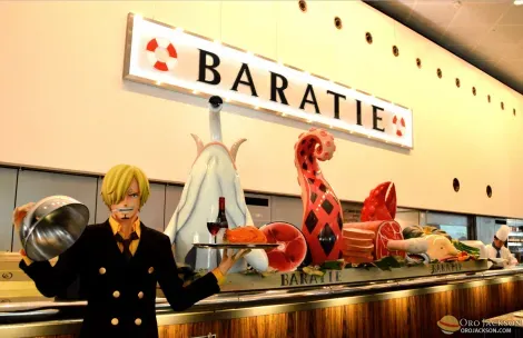 El restaurante Baratie, en Odaiba, dedicado al manga One Piece.