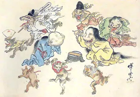 Yôkai manga de l'époque d'Edo