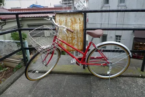 Bicicleta al estilo japonés.