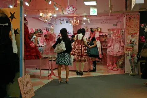 Un magasin spécialement dédié à la mode Lolita