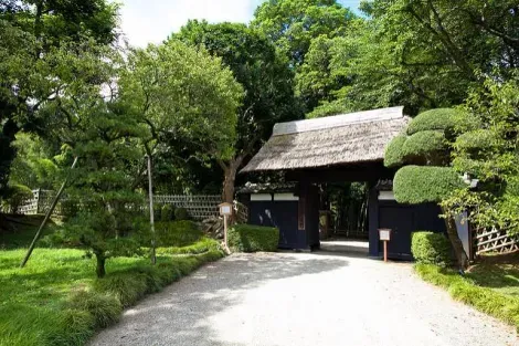 Ein Weg durch den Garten Kairaku-en
