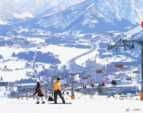 La station de ski de Yuzawa, dans la préfecture de Niigata