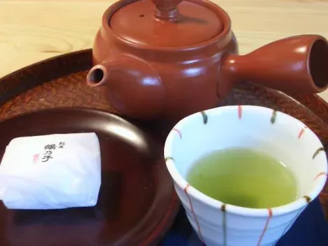 Ocha, té verde japonés