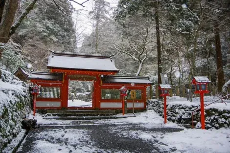 Le sanctuaire Kibune Jinja, à Kyoto