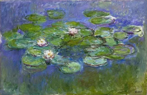 Peinture de Claude Monet, série Les Nymphéas (1914-1926)