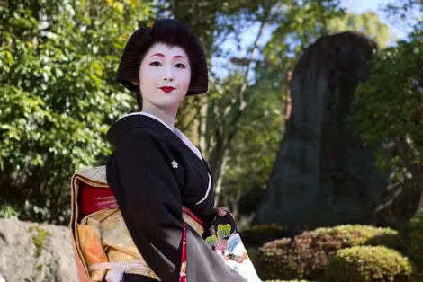 Une geisha de Kyoto