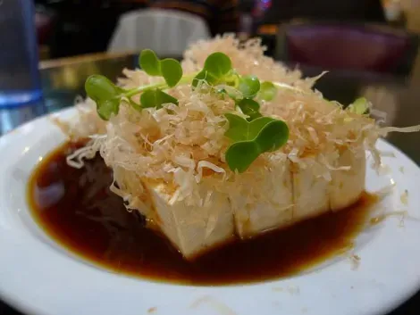 Hyayakko, chilled tofu