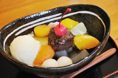 Anmitsu, le dessert japonais