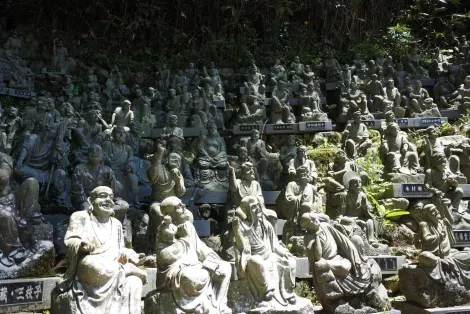 statues temple Nanzoin