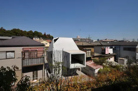 La casa Abiko, construida por la firma fuse-atelier (prefectura de Chiba).