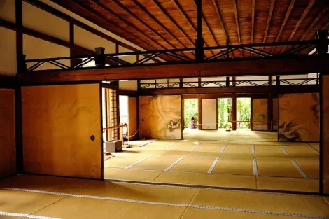 Les tatami du temple Ryôanji à Kyoto