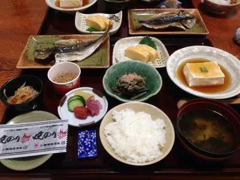 Petit déjeuner japonais