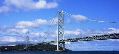 Le pont reliant à Awaji-shima