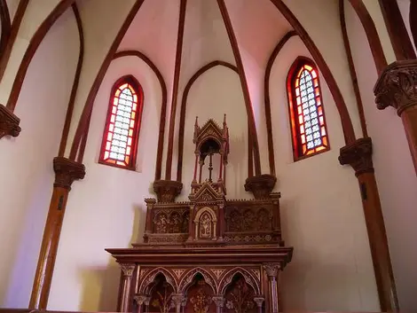 L'église Nokubi sur l'île de Nozaki